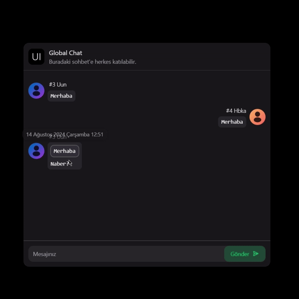 Message Swipe And Reply Feature